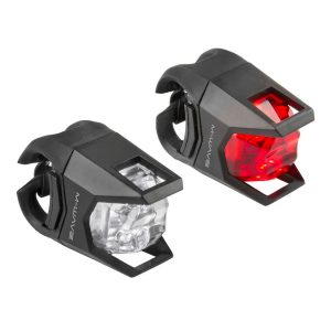 KOLESARSKA SVETILKA M-WAVE HUNTER SET